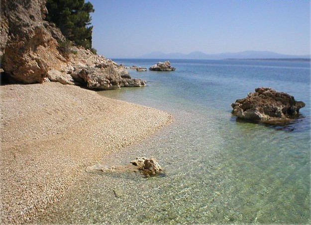 Velika Duba beach Živogošće Blato